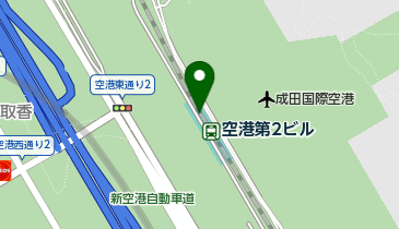 空港第2ビル(成田第2・第3ターミナル) 31-A・30 タクシー乗り場の地図画像