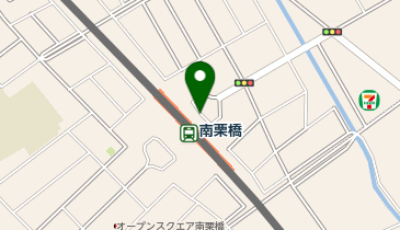 南栗橋 東口 タクシー乗り場の地図画像