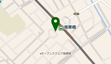 南栗橋 西口 タクシー乗り場の地図画像