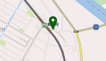 新古河 東口 タクシー乗り場の地図画像