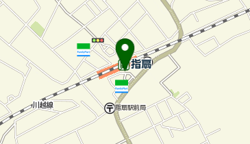 指扇 南口 タクシー乗り場の地図画像