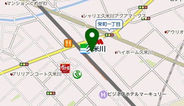 久米川 北口 タクシー乗り場の地図画像