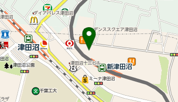 新津田沼 北口(イオンモール付近) タクシー乗り場の地図画像