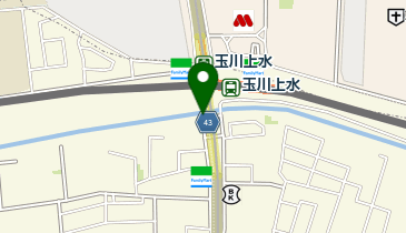 玉川上水 南口 タクシー乗り場の地図画像