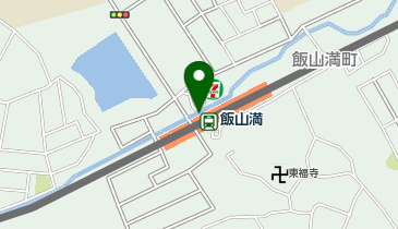 飯山満 北口 タクシー乗り場の地図画像