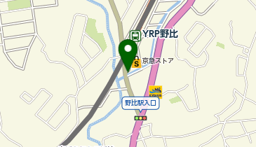 YRP野比 京急ストア前 タクシー乗り場の地図画像