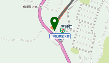 三崎口 改札前 タクシー乗り場の地図画像