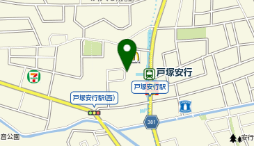 戸塚安行 3出口 タクシー乗り場の地図画像