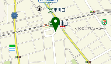 東川口 南口 タクシー乗り場の地図画像