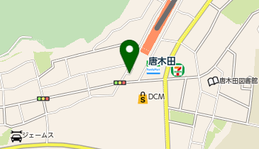 唐木田 改札前 タクシー乗り場の地図画像