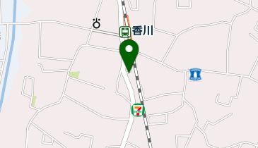 香川 ロータリー タクシー乗り場の地図画像