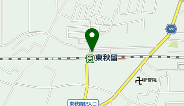 東秋留 駅前ロータリー タクシー乗り場の地図画像