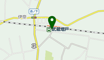 武蔵増戸 駅前ロータリー タクシー乗り場の地図画像