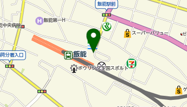 飯能 北口 タクシー乗り場の地図画像