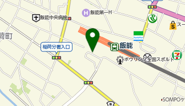 飯能 南口 タクシー乗り場の地図画像