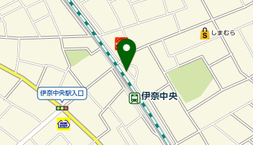 伊奈中央 改札前(上越新幹線) タクシー乗り場の地図画像
