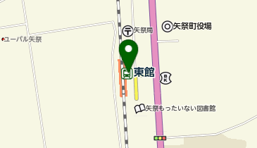 東館 改札前 タクシー乗り場の地図画像