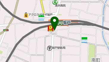 坂戸 南口 タクシー乗り場の地図画像