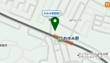 おゆみ野 北口 タクシー乗り場の地図画像
