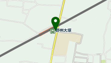 野州大塚 改札前 タクシー乗り場の地図画像