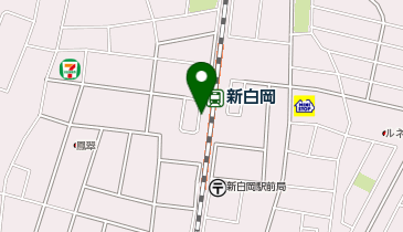 新白岡 西口 タクシー乗り場の地図画像