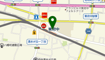 東府中 北口(京王コインパーキング横) タクシー乗り場の地図画像