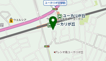 ユーカリが丘 南口 タクシー乗り場の地図画像