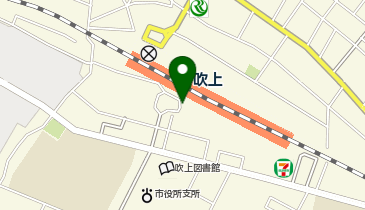 吹上(埼玉県) 南口 タクシー乗り場の地図画像