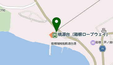 桃源台 駅前ロータリー タクシー乗り場の地図画像