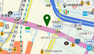 大手町(東京都) B9 タクシー乗り場の地図画像