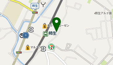 柿生 南口 タクシー乗り場の地図画像