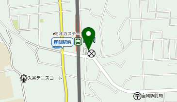 座間 東口 タクシー乗り場の地図画像