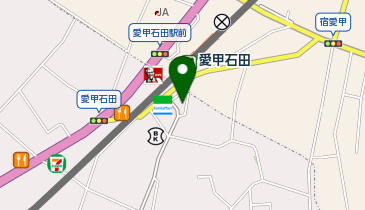 愛甲石田 南口 タクシー乗り場の地図画像