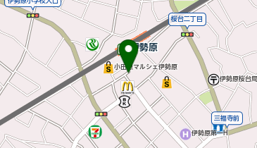 伊勢原 南口 タクシー乗り場の地図画像