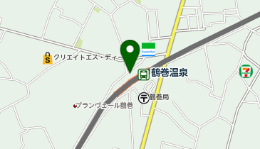 鶴巻温泉 北口 タクシー乗り場の地図画像