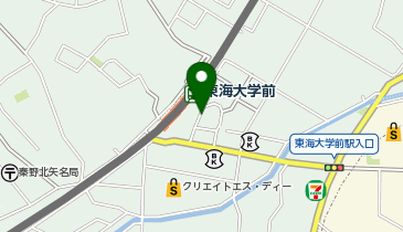 東海大学前 南口 タクシー乗り場の地図画像