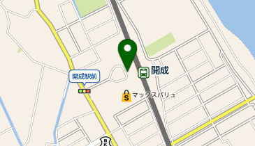 開成 西口 タクシー乗り場の地図画像