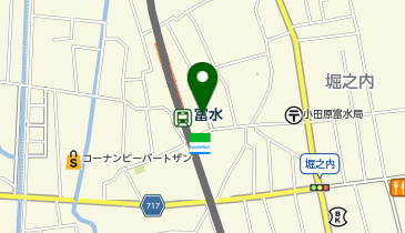 富水 改札前 タクシー乗り場の地図画像