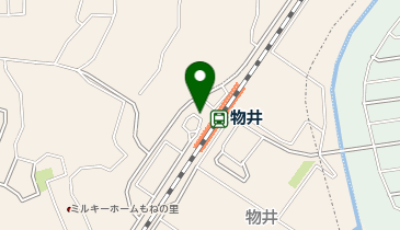 物井 西口 タクシー乗り場の地図画像