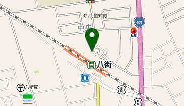 八街 北口 タクシー乗り場の地図画像