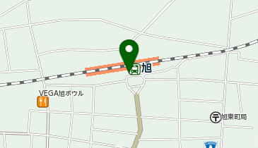 旭(千葉県) 正面口 タクシー乗り場の地図画像