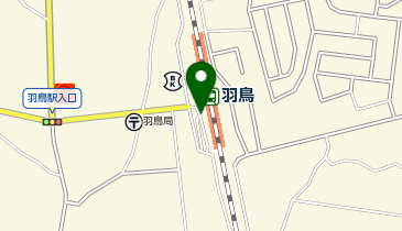 羽鳥 西口 タクシー乗り場の地図画像