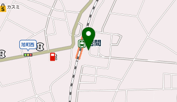 岩間 出入口2側 タクシー乗り場の地図画像