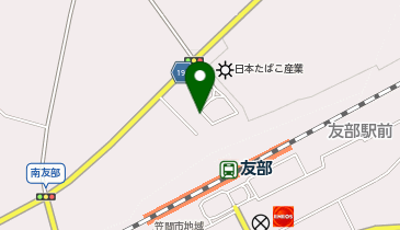 友部 北口2 タクシー乗り場の地図画像