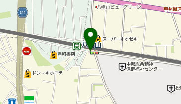 八幡山駅前京王自動車 タクシー乗り場の地図画像