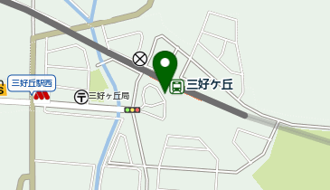 三好ヶ丘駅前広場内タクシー乗降場の地図画像