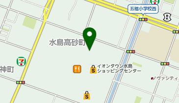 イオン水島 タクシー乗り場の地図画像