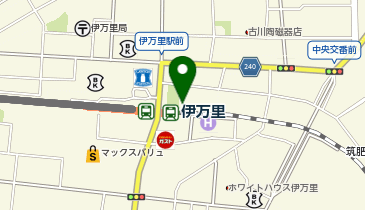 伊万里駅東口 タクシー乗り場の地図画像