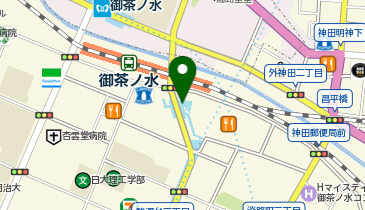 御茶ノ水ソラシティ タクシー乗り場の地図画像