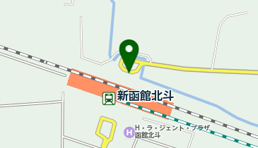 新函館北斗駅北口 タクシー乗り場の地図画像